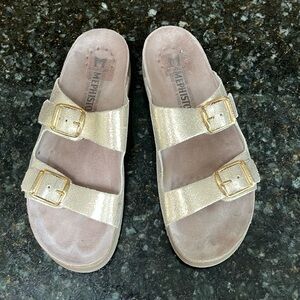 Mephisto Gold Women's Sandals